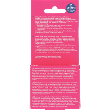 All-purpose Cleaner sachets 2 stuks