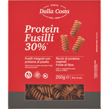 Dalla Costa Protein Fusilli 30% 250 g