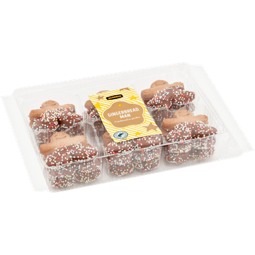 Jumbo Gingerbread Man met Chocolade 185 g