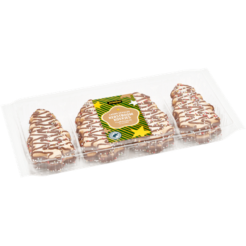 Jumbo Crème Gevulde Kerstboom Koekjes Melkchocolade & Musket 200 g