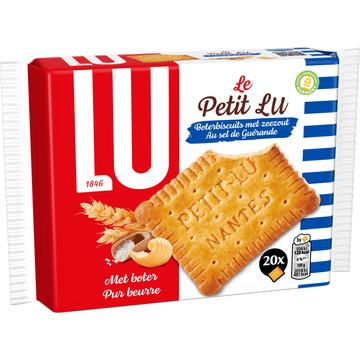 LU Petit Beurre Boterbiscuits Zeezout