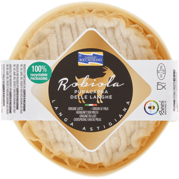 Caseificio Roccaverano Kaas Robiola Puracapra Delle Langhe ca. 300 g