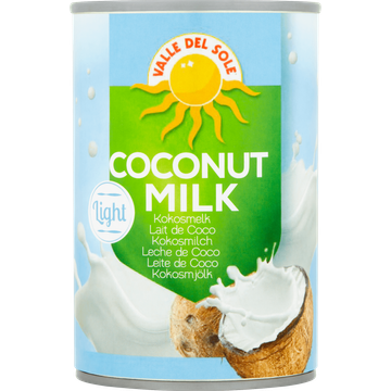 Valle Del Sole Kokosmelk Light 400ML