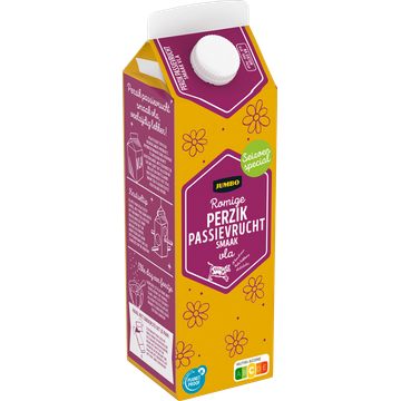 Jumbo Vla Romige Perzik Passievruchtsmaak 1 L