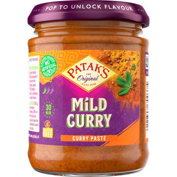 Patak's Original Mild Curry Kruidenpasta 165 g