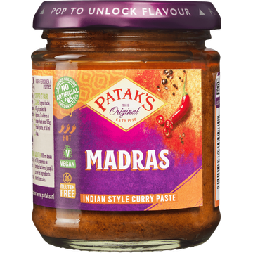 Patak's Original Madras Indiase Kruidenpasta 165g