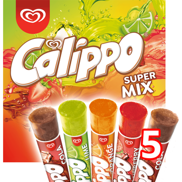 Ola IJs Calippo Supermix 5 stuks 5 x 105ml