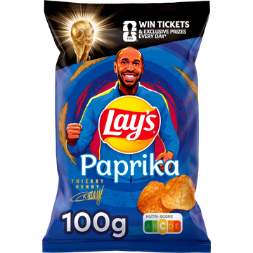 Lay's Paprika Chips 100 gr