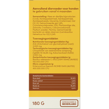 Poows Gezonde Darmflora voor Honden 60 Soft Chews