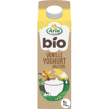 Arla Bio Vanille Yoghurt Halfvol 1 L