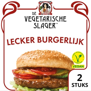 De Vegetarische Slager Lecker Burgerlijk 160 g