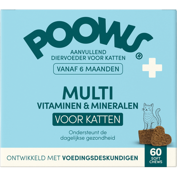 PoOws Multivitamine Kat 60g
