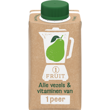 1 Fruit alle Vezels & Vitaminen van 1 Peer 200 ml