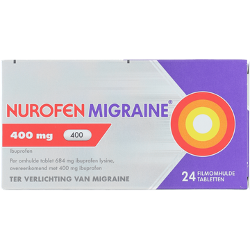 Nurofen Migraine FOH tabl 400mg 24st UAD