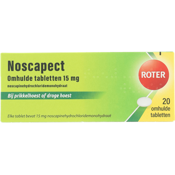 Roter Noscapect Dragees 15mg 20st. UAD