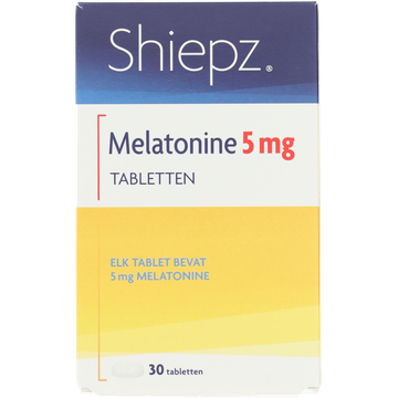 Shiepz Melatonine 5mg/30st UAD
