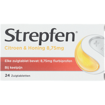 Strepfen Citroen&Honing 8.75mg 24st UAD