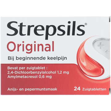 Strepsils Hoest- en keelpreparaat Original Tab. 24 St.