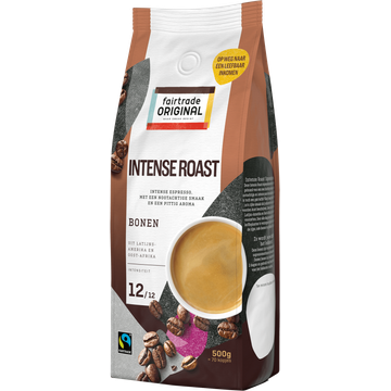Fairtrade Original Intense Roast Bonen 500 g