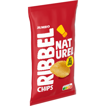 Jumbo Ribbelchips Naturel 335 g