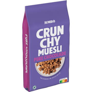 Jumbo Crunchy Muesli Pure Chocolade 900 g