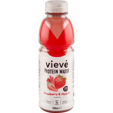 Vievė Protein Water Strawberry & Rhubarb Flavour 500 ml