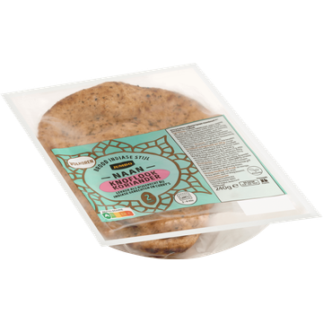 Jumbo Volkoren Naan Knoflook Koriander 2 Stuks