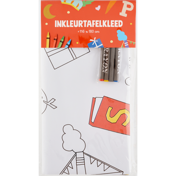 Inkleurtafelkleed Sint
