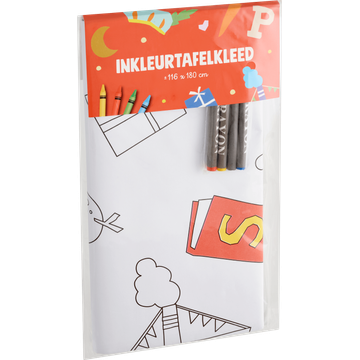 Inkleurtafelkleed Sint