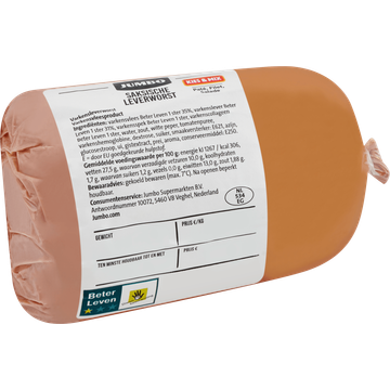 Jumbo Saksische Leverworst ca. 215 g