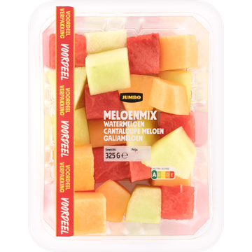 Jumbo Meloenmix Watermeloen Cantaloupe Meloen Galiameloen 325 g