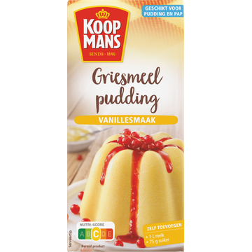 Koopmans Griesmeelpudding Vanillesmaak 500 g