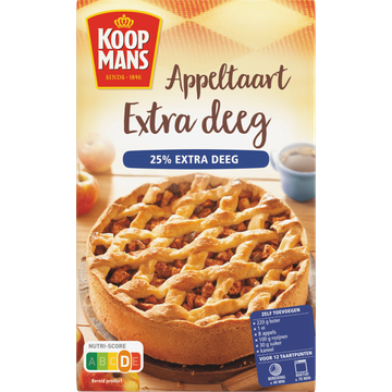 Koopmans Appeltaart Extra Deeg 550 g