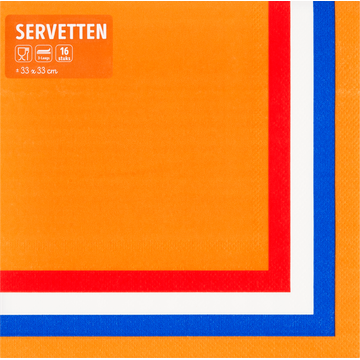 Servetten 3-Laags 16 Stuks