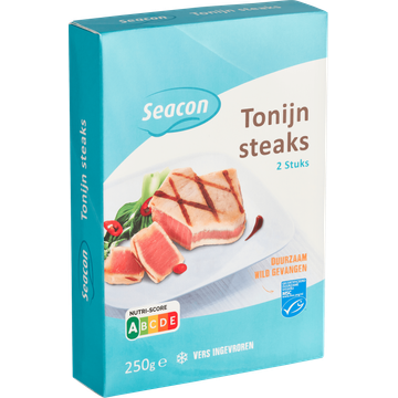 Seacon Tonijnsteaks 2 Stuks 250 g