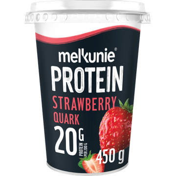 Melkunie Protein Strawberry Flavoured Quark 450 g