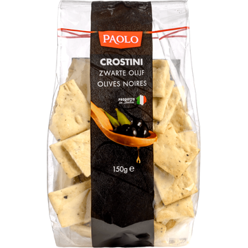 Paolo Crostini Zwarte Olijf 150 g