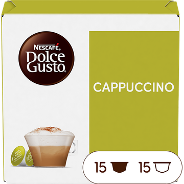 NESCAFÉ Dolce Gusto, Cappuccino, 30 capsules, 349,5 gr