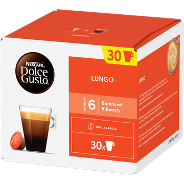 NESCAFÉ Dolce Gusto, Koffiecapsules Lungo, 30 cups, 168 gr