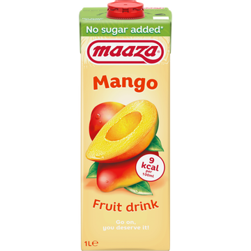 Maaza Mango No Sugar Added 1 L