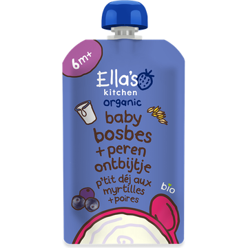 Ella's Kitchen Blueberry + Pear Baby Brekkie 6+ Months 100 g