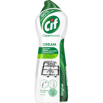 Cif CleanBoost Schuurmiddel Cream Original 750 ml