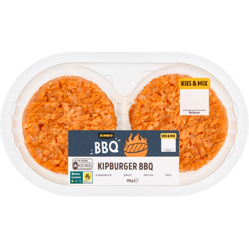 Jumbo Kipburger BBQ 200 g