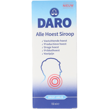 Daro Alle Hoest Siroop 150ml