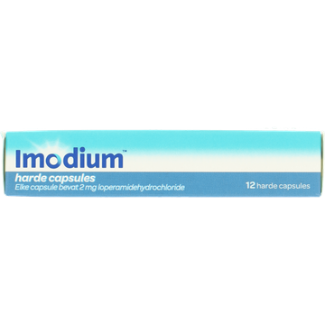 Imodium Harde Capsules Diarrree 12 Stuks