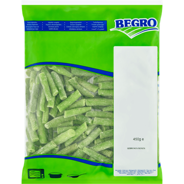 Begro Diepvriesgroenten Gebroken Bonen 450 g