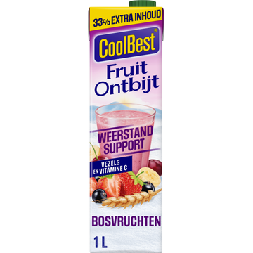 CoolBest Fruit Ontbijt Bosvruchten 1 L