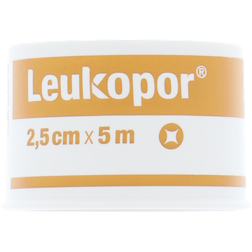 Leukoplast Leukopor hechtpleister 2,5 cm x 5 m