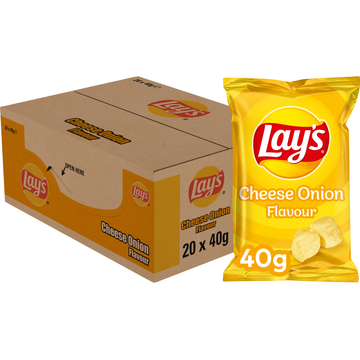 Lay's Cheese Onion 20 x 40 g