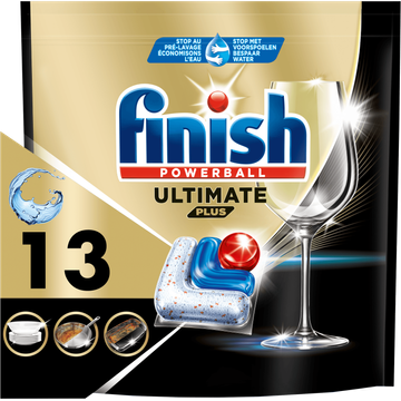 Finish Ultimate Plus Regular Vaatwastabletten - 13 Capsules